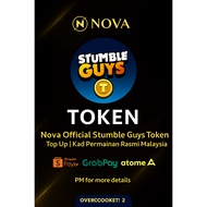Nova Official Stumble Guys Token Top Up | Kad Permainan Rasmi Malaysia | ShopeePayLater GrabPayLater