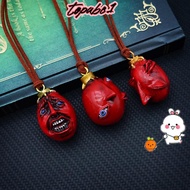 TOPABC Behelit Griffith Egg of King Necklace, Round Resin 1997 Anime Cosplay Props, Metal Cosplay Co