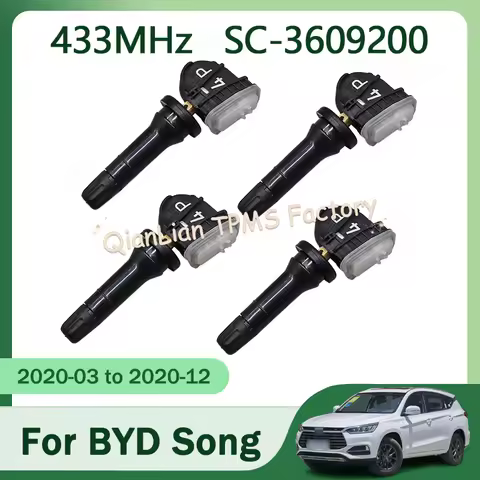 1/4pcs TPMS Sensors 433MHz SC-3609200 For BYD Tang DM Song Yuan EV e5 G5 Car Tire Pressure Monitorin