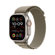 Apple Watch Ultra 2 智能手錶 GPS+流動網絡 49mm鈦金屬錶殼橄欖色登峰手環M 預計7日內發貨 -