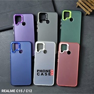 REALME C12 REALME C25 CASE IMD PLATE HOLOGRAM CASE SOCOOL REALME C12 REALME C25 SC-1