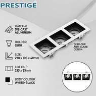Aluminium Anti Glare Eyeball Casing/Fitting/GU10 Fixture/MIDEA GU10 7W LED