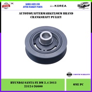 (DM-3) Hyundai Santa Fe DM 2.4  2013 Korea Aftermarket Crank Pulley Damper (23124-2G600)