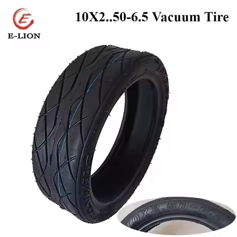 10X2.50-6.5 Electric Scooter Vacuum Tire for Inmotion L9 Folding Mini Thickened Explosion-Proof Tube