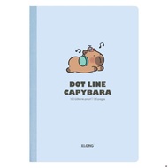 [COMBO OF 5 BOOKS] Capybara KLONG B5 horizontally lined notebook 120 pages 100/76; MS: 829 [COMBO 5 