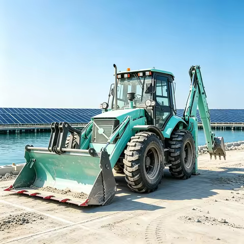 Factory direct supply Reinforced drive axle Orchard Backhoe Loader Selfpropelled Backhoe Loader Mate