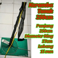 FISH CAGE 250 cm 2.5m/ Koja Kerumbu Plug-in with 27cmRing Trol Slap Material