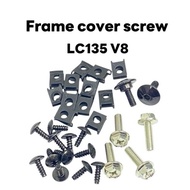 YAMAHA LC135 LC 135 V8 FRAME COVER SCREW SET
