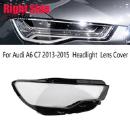【zssyhtjj.my】Car Front Headlight Clear Lens Cover Headlight Mask for  A6 C7 2013-2015 Headlight Shel