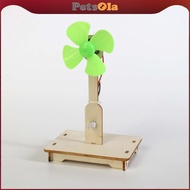 [PETSOLA] Wind Power Generator Educational Electricity Generator Kit Windmill Teaching Physical Wind