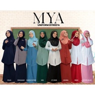 PROMOSI🔥MURAH🔥UNIFORM MYA BAJU KEBAYA MODEN PENGAKAP POLIS ST JOHN MINIMAL IRON MUDAH IRON PLAIN⭐REA