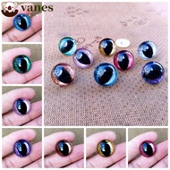 NAESV Safety Eyes for Amigurumi, Crystal Cat Eyes 12mm Safety Eyes for Crochet, Crafts Accessories 3