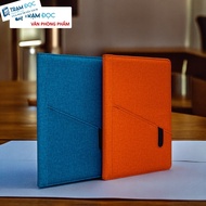 B5 Cross-Filled Notebook 200 Pages, 80gsm yellow/white paper (Fabric cover)