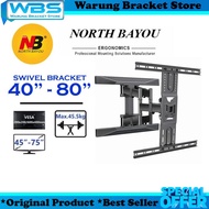 Swevel TV Bracket/TV Bracket/Fullmotion TV Bracket/TV Bracket 80 75 65 50 43 Inch, Swivel Bracket TV RODSON R4 R5 R6