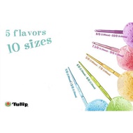 TULIP - Hakpen (Alat/Jarum Rajut) Tulip Sorbet / Double Pointed Crochet Hooks Alumunium