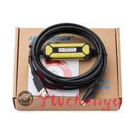 Suitable for Mitsubishi PLC Programming Data Cable FX3U Download Communication FX2N 1N 3GA Cable USB