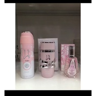 Lattafa Yara Kombo Set Of 3PCS(50ML+100ML+200ML) Fruity Fragrance Perfume S..