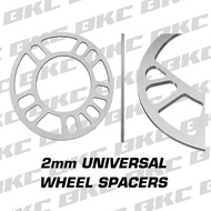 2mm UNIVERSAL WHEEL SPACERS - BOREDKID BKC