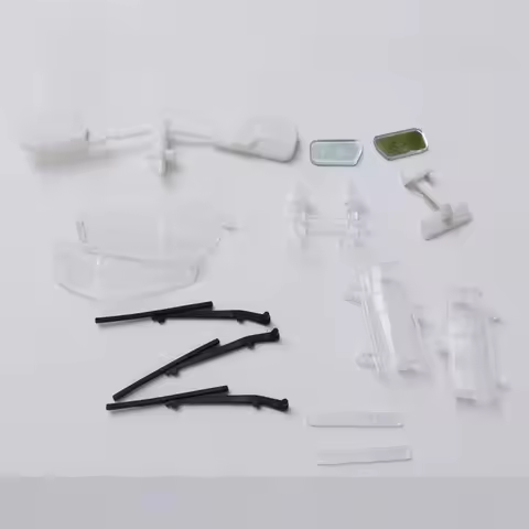 RCRUN Land Cruiser lc80 Hard body Light shell /Mirrors for 1/10 scale Remote Control toys accessorie