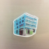 香港建築－藍屋磁石貼 冰箱貼