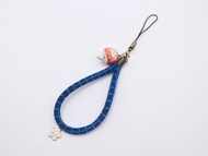 【日本手作】縮緬布和風吊飾 貓咪與櫻花吊墜