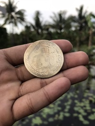Koin Kuno Yasin 5 dan Yasin 9 Kakek tua Bertongkat