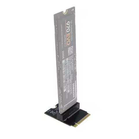 M.2 NGFF E-Key to E-Key WiFi Card Adapter, Support 2230/2242/2260/2280 for Intel AX200/AX210