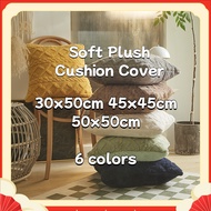 Solid Color Sofa Pillow case, Striped Pillow case Size 30x50cm 45x45cm 50x50cm
