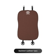 ผ้าคลุมเบาะรถยนต์ด้านหน้าด้านหลังแผ่นเบาะพนักหลังเบาะรองนั่งสำหรับ Toyota Vios Hilux Camry แคร์ Er I