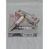 SILKR8E7G Mitsubishi Evo X, Mercedes W204 C200, W211/W212 E200, E250 M271 Stage 1/2 NGK 90147 Laser 