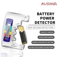 ALISONDZ Battery Capacity Tester Battery Monitor Battery Level Tester Voltage Meter 9V Digital Volt 