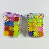 Small Plastic Cube Puzzle Mini Block Puzzle Box Puzzle