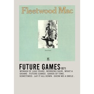 【READY STOCK】Poster Cover Album Future Games by ​Fleetwood Mac famous rock band for room/wall/gift