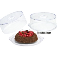 [ Trendeedecor ] Cake storage clear color size 35cmx35cmx14cm