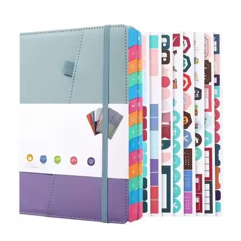 A5 Password Book with Alphabetical Tabs Password Keeper Book Website Address Internet Password Logbo