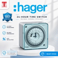 Hager 24-Hour Time Switch Hager Timer / EHN711 / 24-HR Time Switch With Reserve