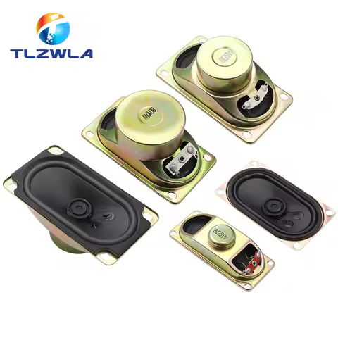 1PCS 4R 8R 5W / 10W LCD Monitor/TV Speaker Horn 4 8 ohms 5/10 Watt 30*70*17MM 50*90*37MM 30*70*17MM 