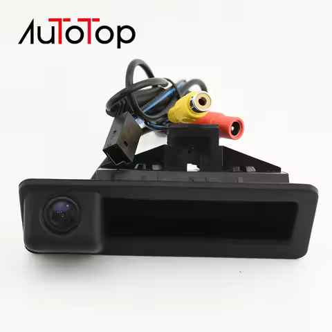 AUTOTOP Car Trunk Handle Car Rear View Camera For BMW E60 E39 E90 E82 E61 X1 E84 X5 E70 X6 E71 E92 E