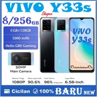VIVO Y33s RAM 8/256GB &amp; 8/128GB BARU FULLSET [Smartphone 4G LET 6,58