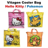 Vitagen Beg Hello Kitty / Pokemon Thermal Cooler Bag / Multipurpose Bag - Limited Edition