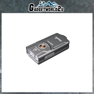 Fenix E03R V2.0 500L Rechargeable Keychain Flashlight - Gunmetal Grey
