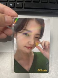 IU李知恩Ricola小卡