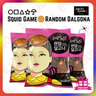 Squid Game Random Dalgona 3ea Set (20g*3) Korean Candy