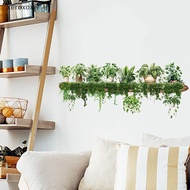 xeroxoxl7 Green Dill Leaves Hanging Basket Wall Stiers Bedroom Living Room Wall Beautification Green