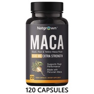 [ ของแท้!!! โปรดระวังของปลอม ] Peruvian Maca Root 1500 mg สนับสนุนสุขภาพการเจริญพันธุ์ พลังงานธรรมชา