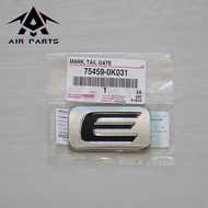 (Genuine) E Logo Tailgate Cover For TOYOTA VIGO VIGOCHAMP REVO FORTUNER Size 6.5 x 3.7 Cm. Genuine C