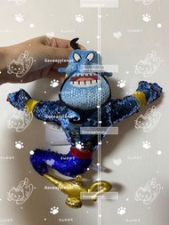 東京迪士尼 TDL 2022 阿拉丁 Aladdin 燈神 精靈 Genie 閃片 公仔 鎖匙扣 KC 吊飾 掛件