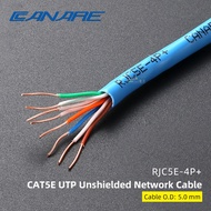 CANARE Standard CAT6 CAT5E UTP Ethernet Cable RJC6-4P+ RJC5E-4P+ 23 24 AWG Unshielded Twisted Pair N