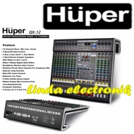 Mixer Huper Qx12 Huper Qx 12 12 Channel Garansi Resmi Original Moo