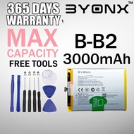 BYONX Battery Bateri B-B2 Battery for Vivo V5 / V5S / Y65 / Y66 Y66i / Y67 Y67L / V5 Lite (3000mAh)